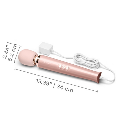 Le Wand Plug-In Vibrating Massager - Rose Gold