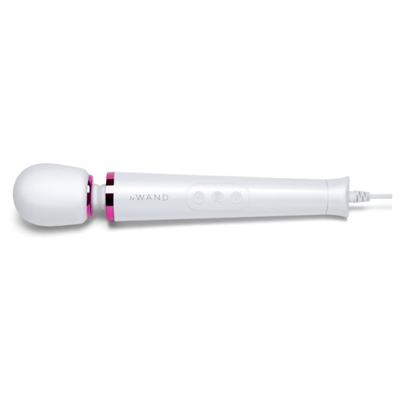 LE Wand Powerful Petite Plug-In Massager - White