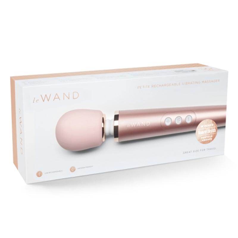 Le Wand Petite Rechargeable Massager - Rose Gold