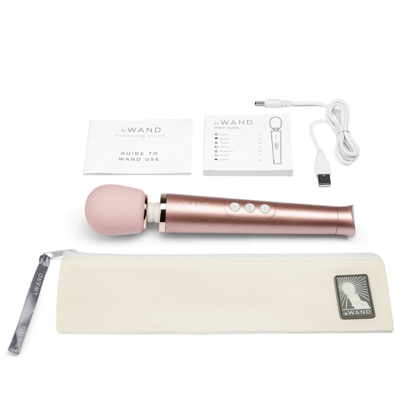 Le Wand Petite Rechargeable Massager - Rose Gold