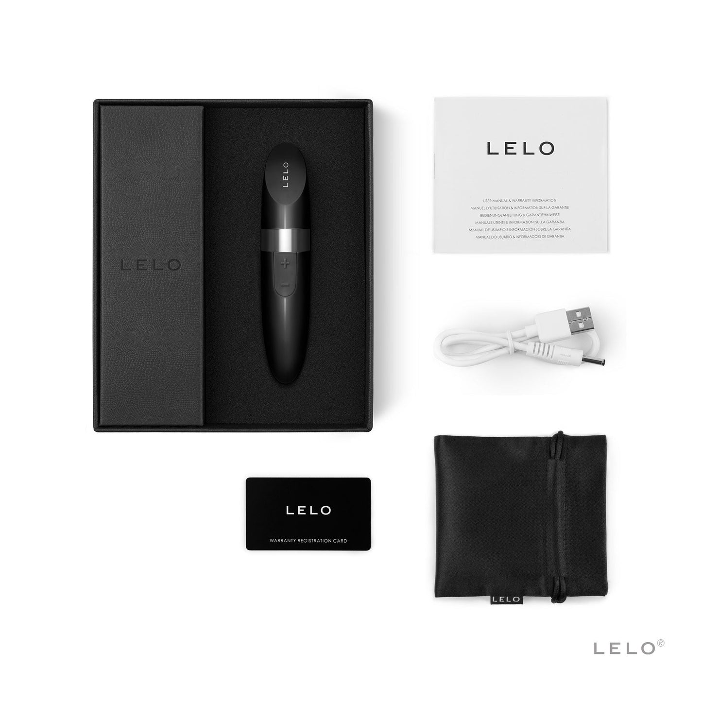 Lelo Mia 2 Bullet Vibrator - Black