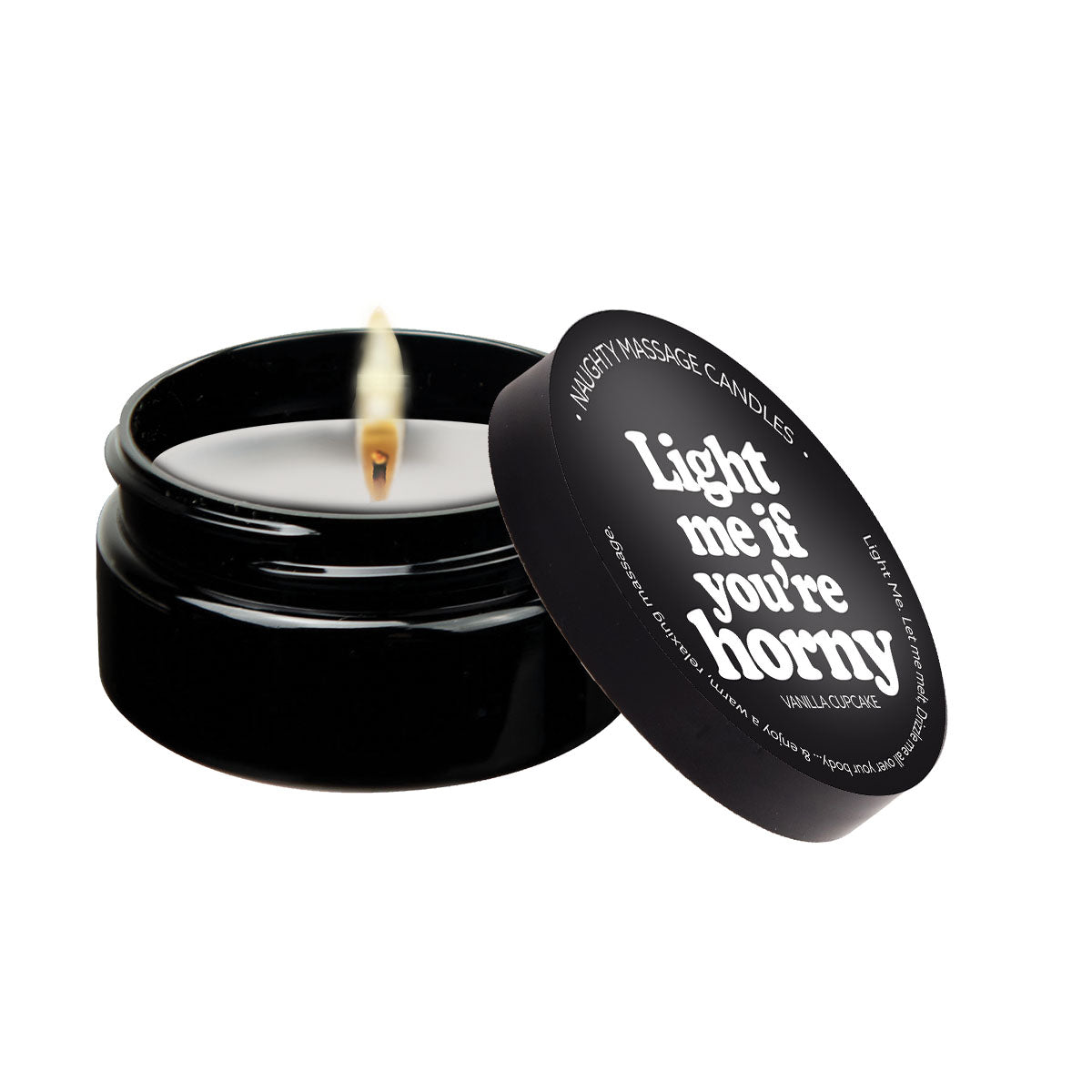 Kama Sutra Light Me If You're Horny - Naughty Mini Massage Candle