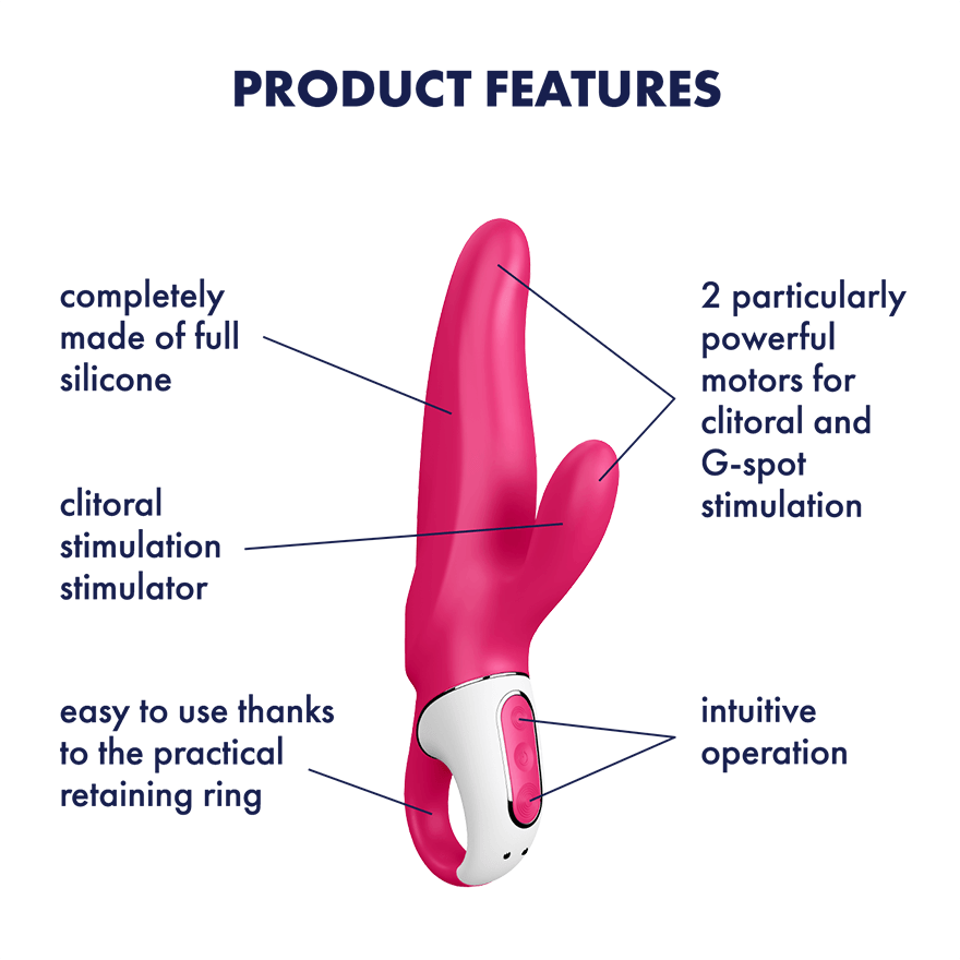 Satisfyer Mr. Rabbit Pink Vibrator