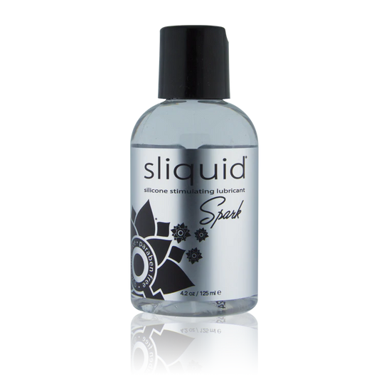 Sliquid Spark Menthol Infused Silicone Lubricant - 4.2 oz