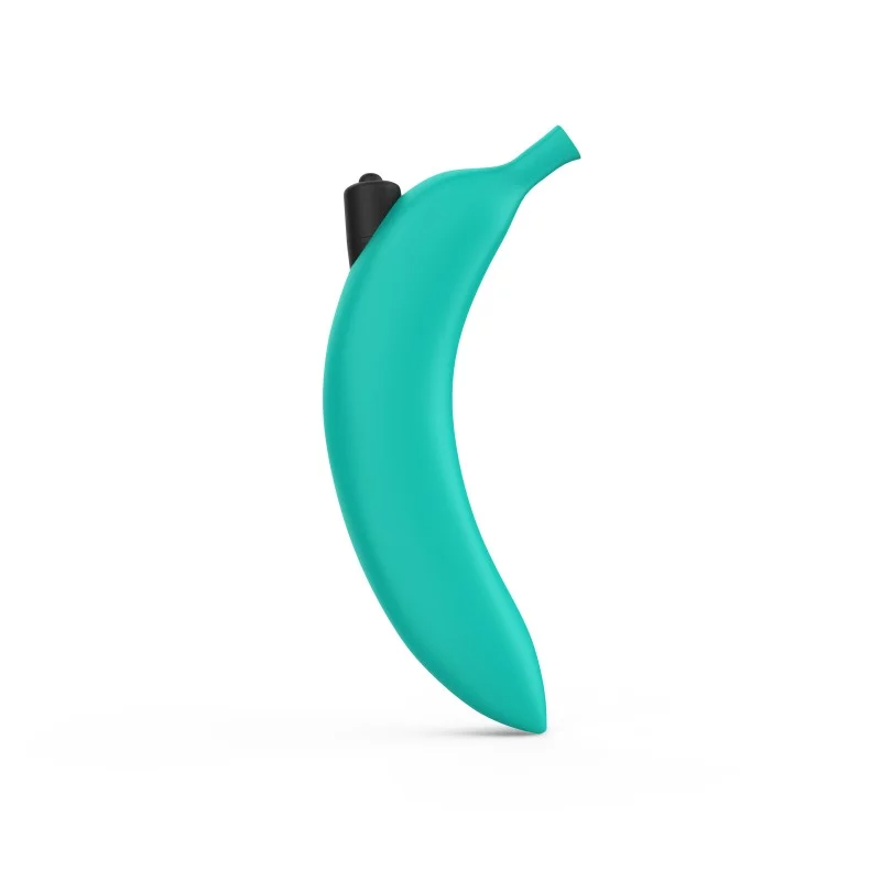 Love to Love Oh Oui Banana Vibrator - Blue Lagoon