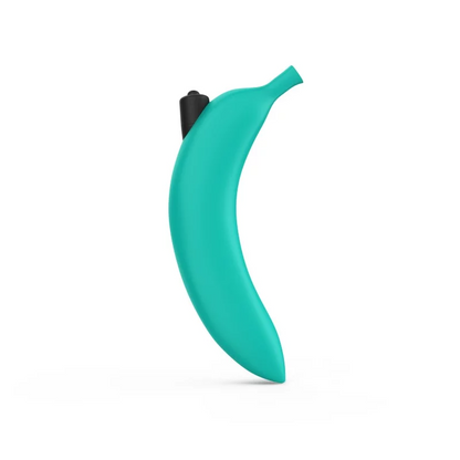 Love to Love Oh Oui Banana Vibrator - Blue Lagoon