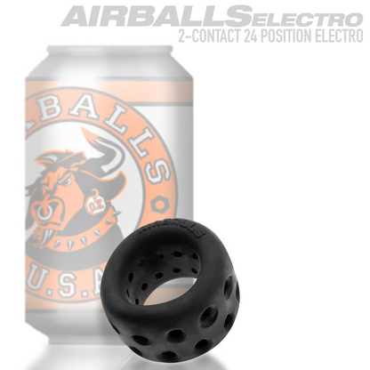 Oxballs Airballs Air-Lite Vented Ballstretcher - Black Ice