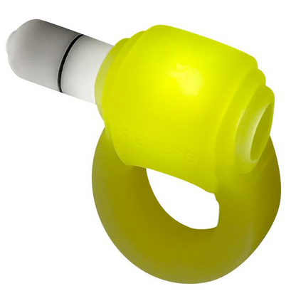 Oxballs Glowdick Cockring with LED - Yellow Ice