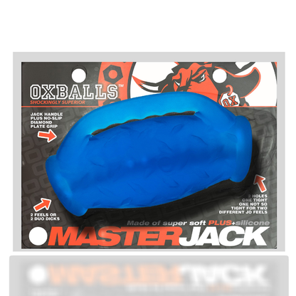 Oxballs Masterjack Handle Grip Stroker - Blue Ice