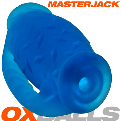 Oxballs Masterjack Handle Grip Stroker - Blue Ice