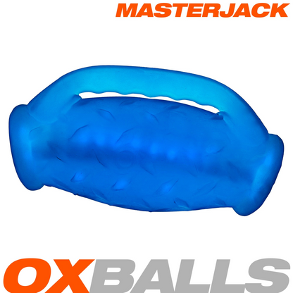 Oxballs Masterjack Handle Grip Stroker - Blue Ice