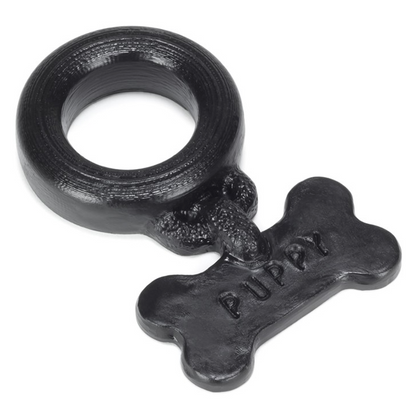 Oxballs Puppy Silicone Cockring - BLACK