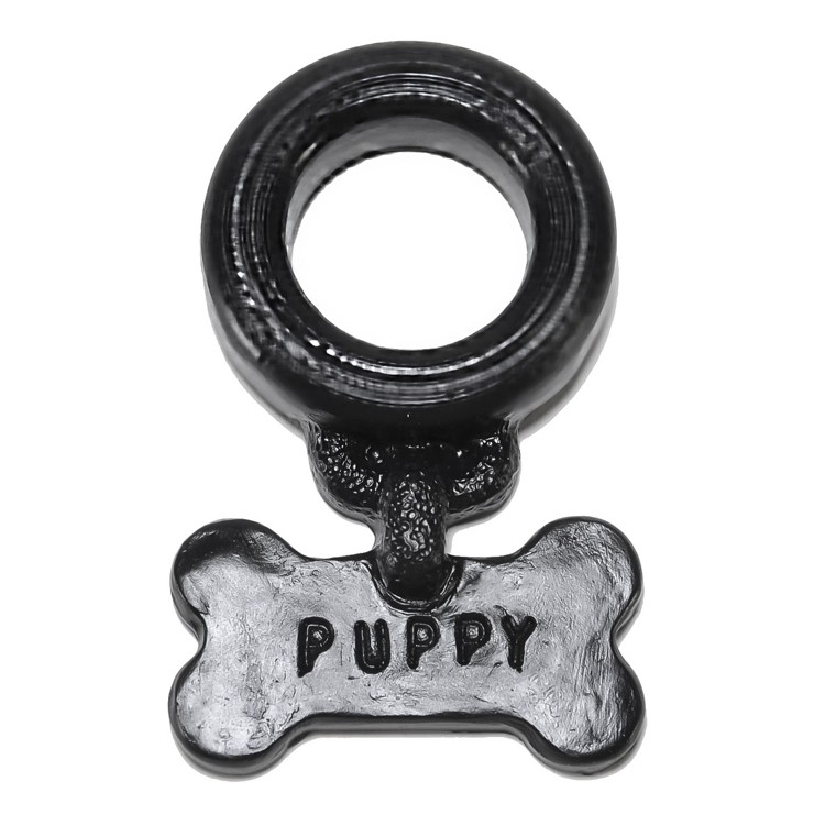 Oxballs Puppy Silicone Cockring - BLACK