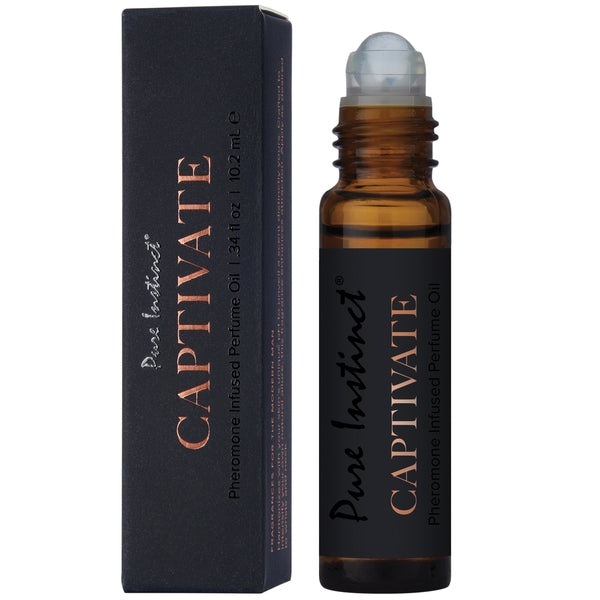 Pure Instinct Captivate Men's Collection Pheromone Perfume Oil