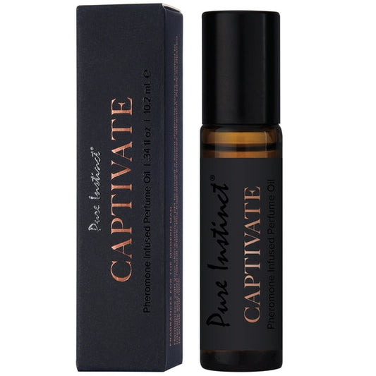 Pure Instinct Captivate Men's Collection Pheromone Perfume Oil