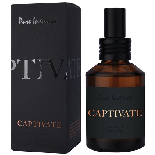 Pure Instinct Captivate Men's Collection Pheromone Perfume  - 2oz / 60ml