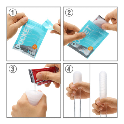 Tenga Pocket Masturbation Sleeve - Cold Spark