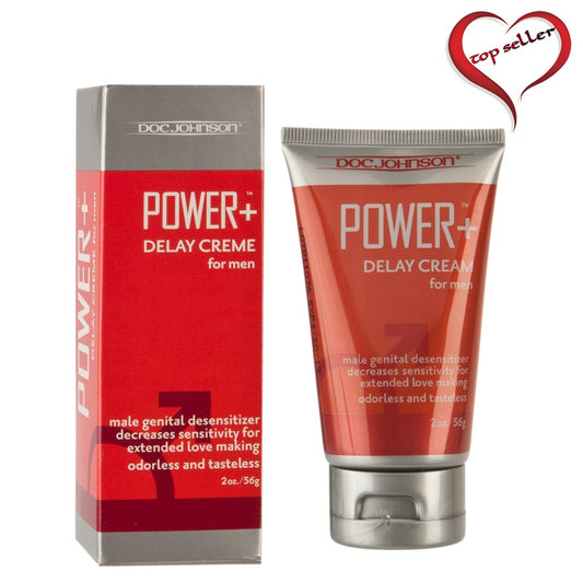 Doc Johnson Power & Delay Cream For Men 2 oz