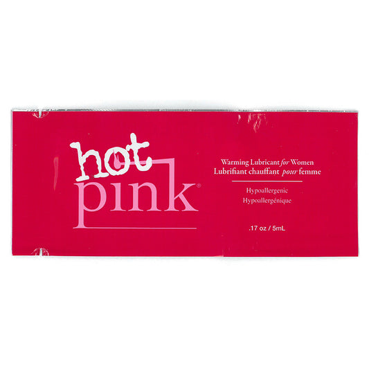 Empowered Hot Pink Warming Lube 5 ml