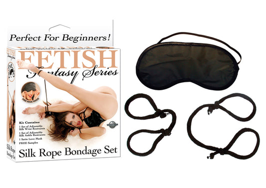 Pipedream Fetish Fantasy Silk Rope Bondage Set