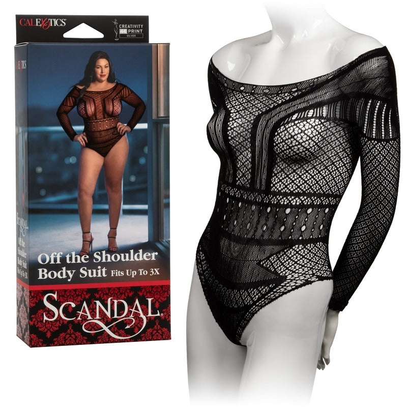 Calexotics Scandal Off the Shoulder Body Suit