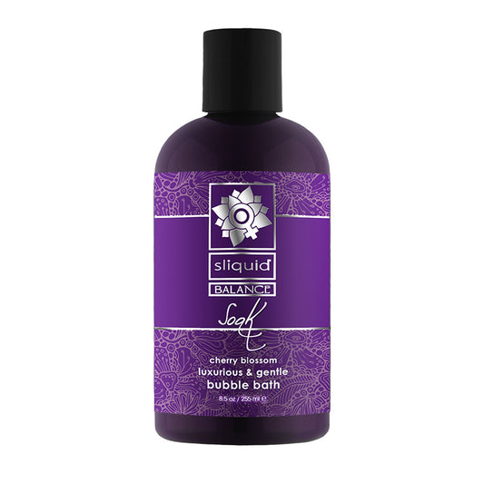 Sliquid Cherry Blossom Soak Bubble Bath 8.5 oz