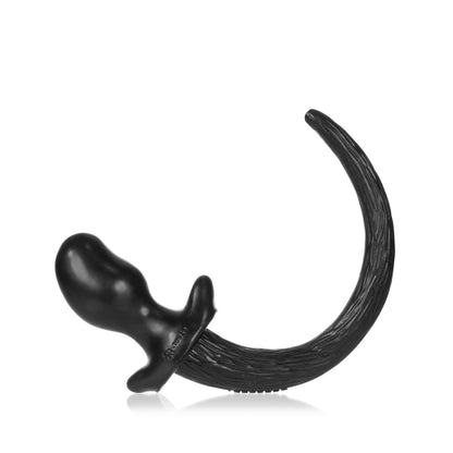 Oxballs Puppy Tail Beagle Butt Plug - Black - Medium