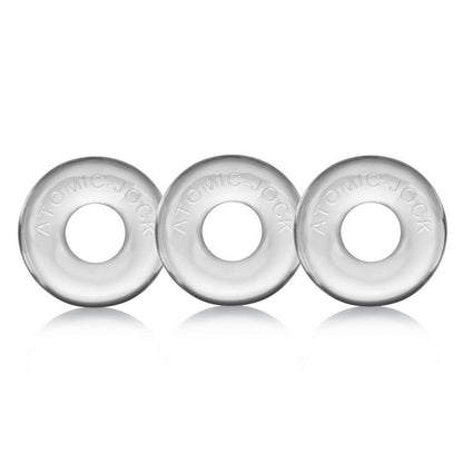 Oxballs Do-Nut Ringer 3 Pack - Clear