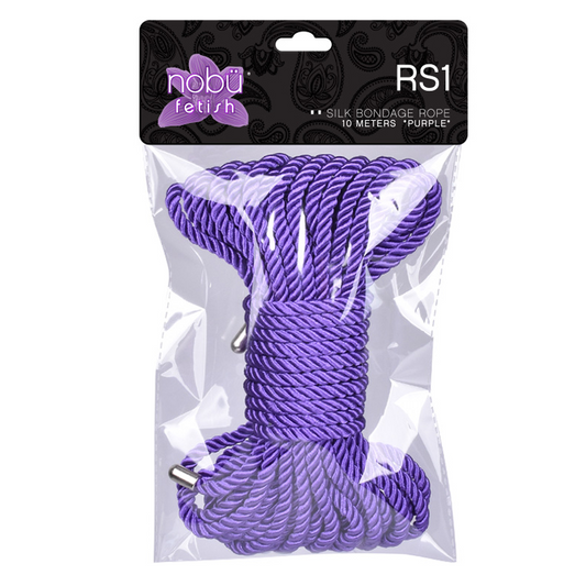 NOBÜ Silk Bondage Rope - Purple