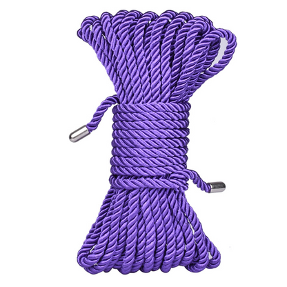 NOBÜ Silk Bondage Rope - Purple