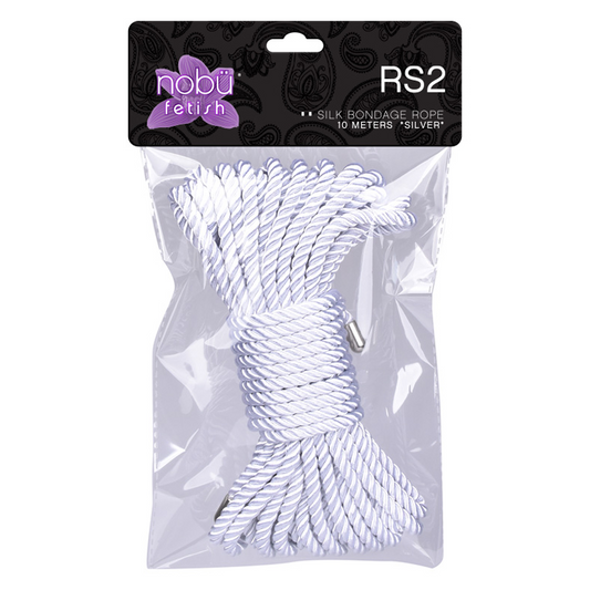 NOBÜ RS2 Silk Bodage Rope - Silver