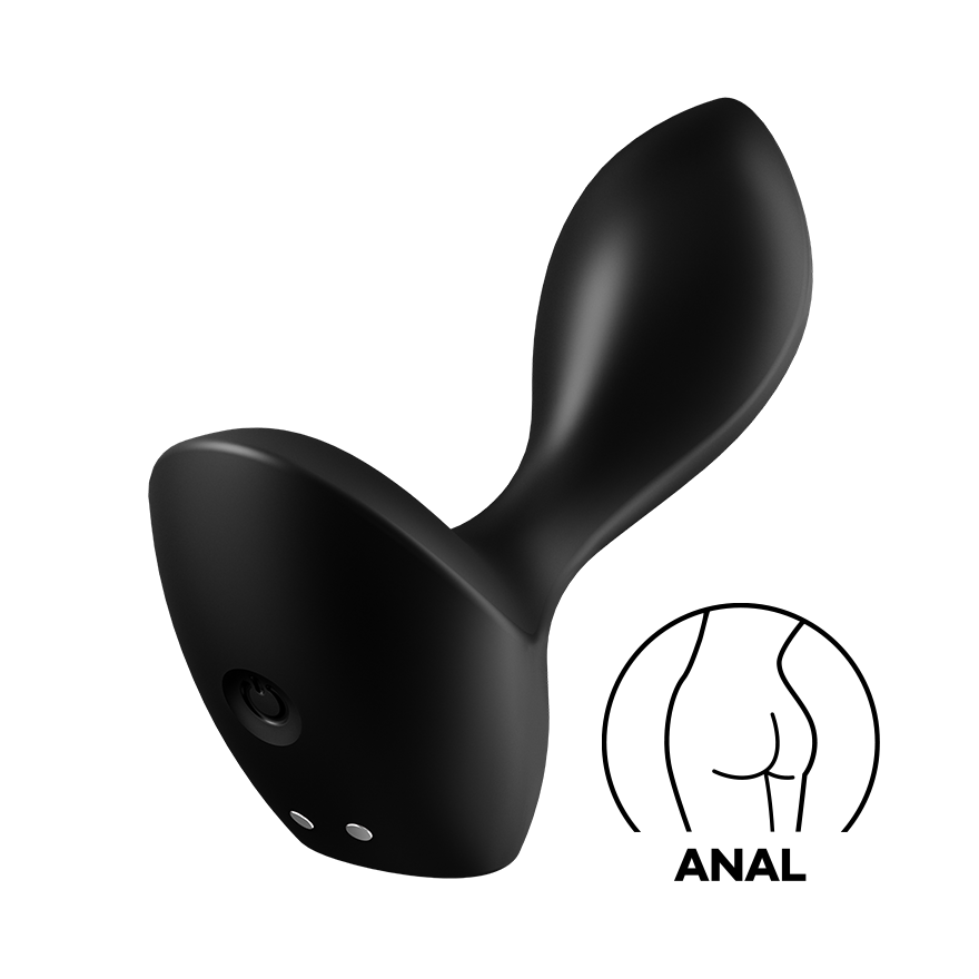 Satisfyer Backdoor Lover Plug Vibrator - Black