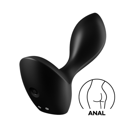 Satisfyer Backdoor Lover Plug Vibrator - Black