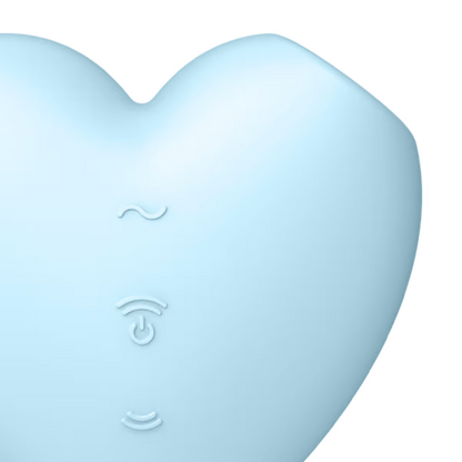 Satisfyer Cutie Heart Clitoral Stimulator - Blue