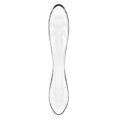 Satisfyer Dazzling Crystal 1 Glass Dildo - Transparent