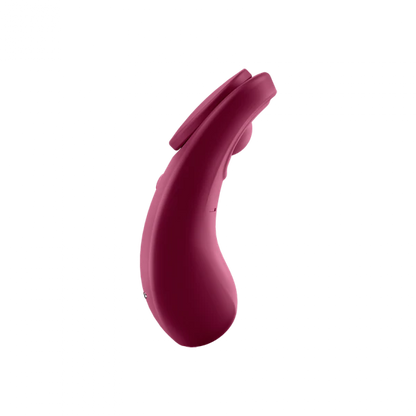 Satisfyer Sexy Secret Panty Vibrator - Wine Red