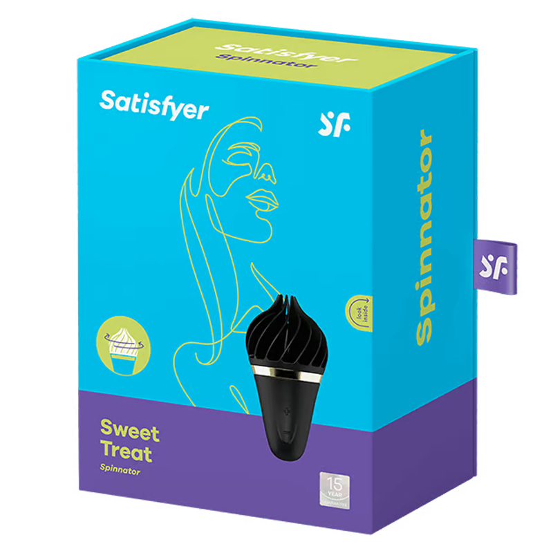 Satisfyer Sweet Treat Spinnator Black