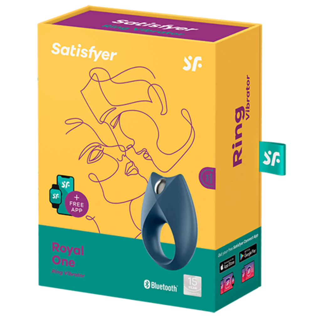 Satisfyer Royal One Cock Ring  - Blue