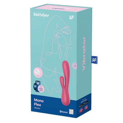 Satisfyer Mono Flex Dual Stimulator - Red