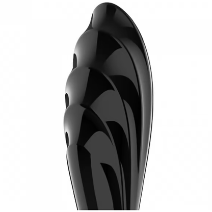 Satisfyer Dazzling Crystal 1 Glass Dildo- Black