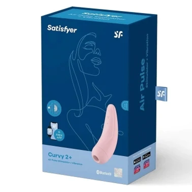 Satisfyer Curvy 2+ Pink Stimulator