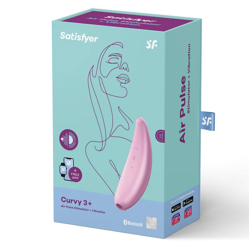 Satisfyer Curvy 3+ Pink Stimulator