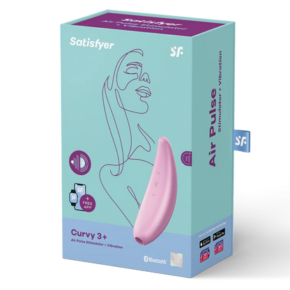 Satisfyer Curvy 3+ Pink Stimulator