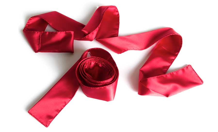 Liberator Silky Tie-Ups - Red Satin