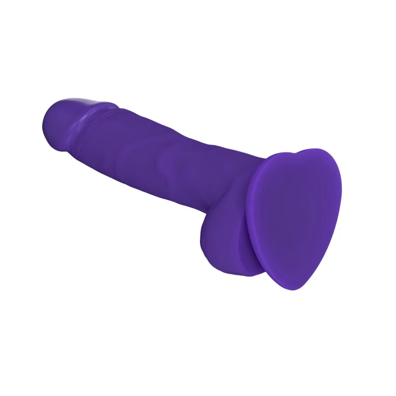 Strap On Me Soft Realistic Dildo- Large - Purple