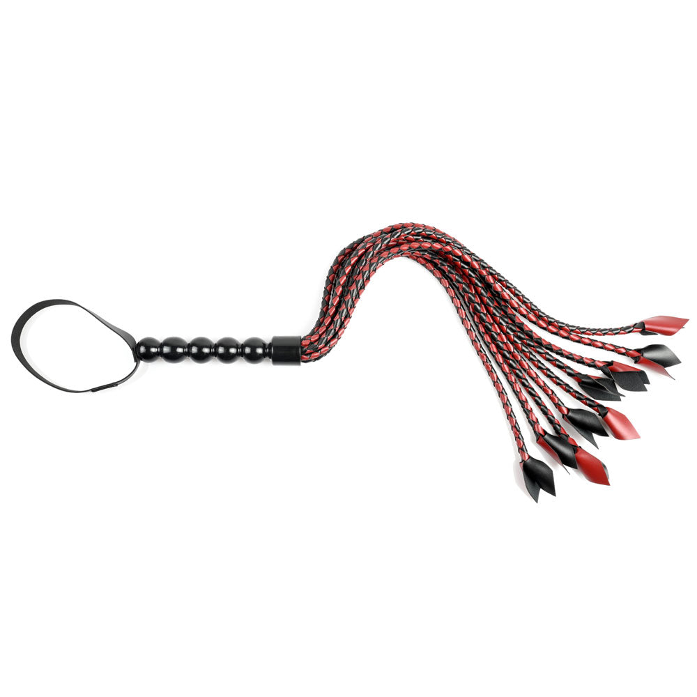 Sportsheets Saffron Braided Flogger