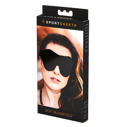 Sportsheets Soft Blindfold - Black