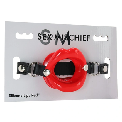 Sex & Mischief Silicone Lips- Red