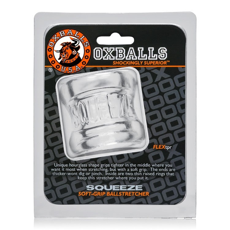 OXBALLS Squeeze Ballstretcher - CLEAR