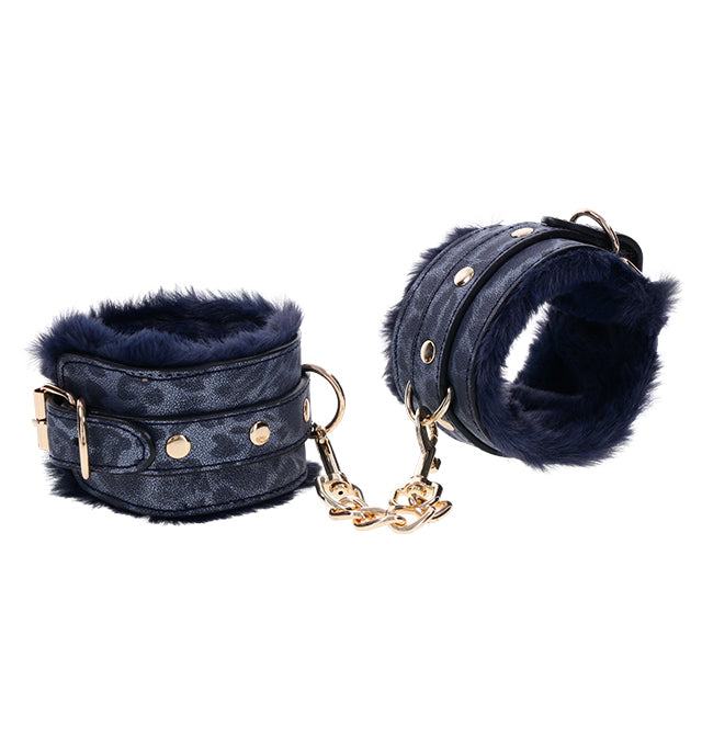 Sex & Mischief Cougar Fur Handcuffs